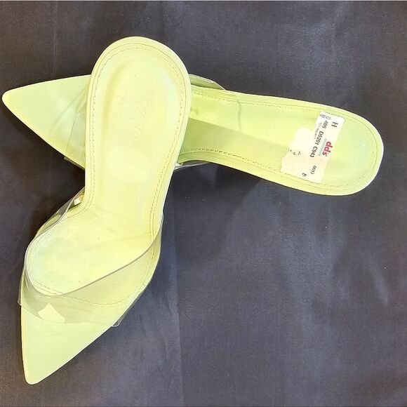 BRAND NEW YVO PEOPLE POINTED TOE SLIP-ON WOMEN"S HIGH HEEL SANDAL - Picture 11 of 15